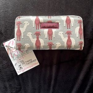 Bungalow 360 Alpaca canvas wallet. Brand new with tag.